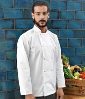 Long Sleeve Stud Front Chef's Jacket